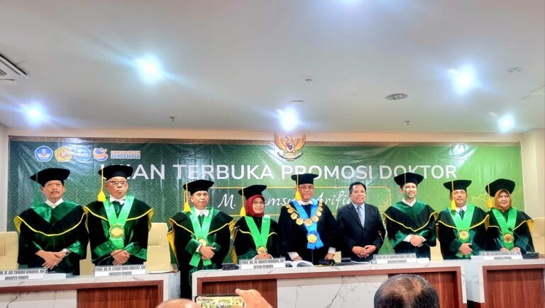 Ujian Terbuka Promosi Doktor M. Samsul Arifien: Wakil Gubernur Jatim Hadir sebagai Penguji Disertasi Tentang Sinergi Pentahelix Berkelanjutan