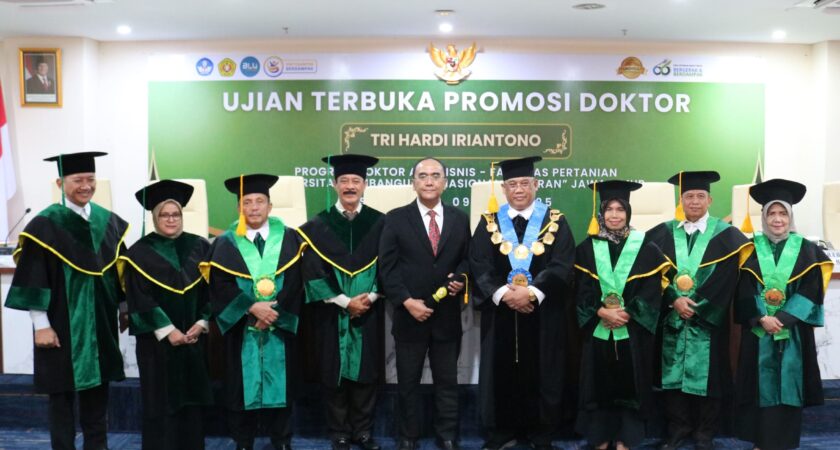 Sidang Terbuka Doktor Tri Hardi Iriantono: Pendekatan Strategis dalam Optimalisasi Rantai Pasok Susu Nasional