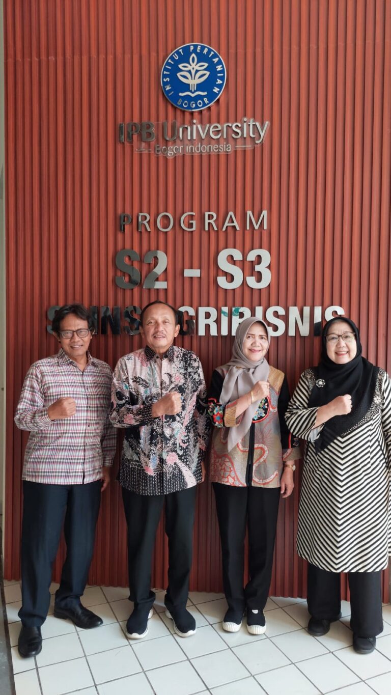 Kunjungan Ketua Program Doktor Agribisnis UPN “Veteran” Jawa Timur ke IPB University: Sinergi Restrukturisasi Kurikulum dan Penyesuaian Standar LAM-PTIP