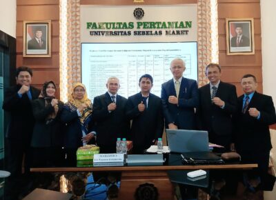 Kunjungan Ketua Program Doktor Agribisnis UPN “Veteran” Jawa Timur ke UNS : Kolaborasi Akademik dan Berperan Aktif dalam Ujian Terbuka