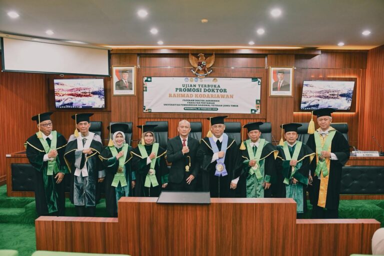 Sidang Terbuka Doktor Rahmad Kodariawan: Model Kapabilitas Dinamis dan Strategi Co-Management untuk Keberlanjutan Kebun Raya Mangrove Surabaya